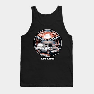 Snow vanlife Tank Top